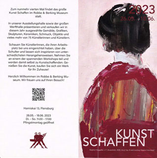 KUNST SCHAFFEN Flyer